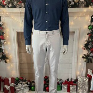 Hugo Boss Men's Light Grey Chino Pants